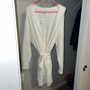 Aerie fuzzy robe
